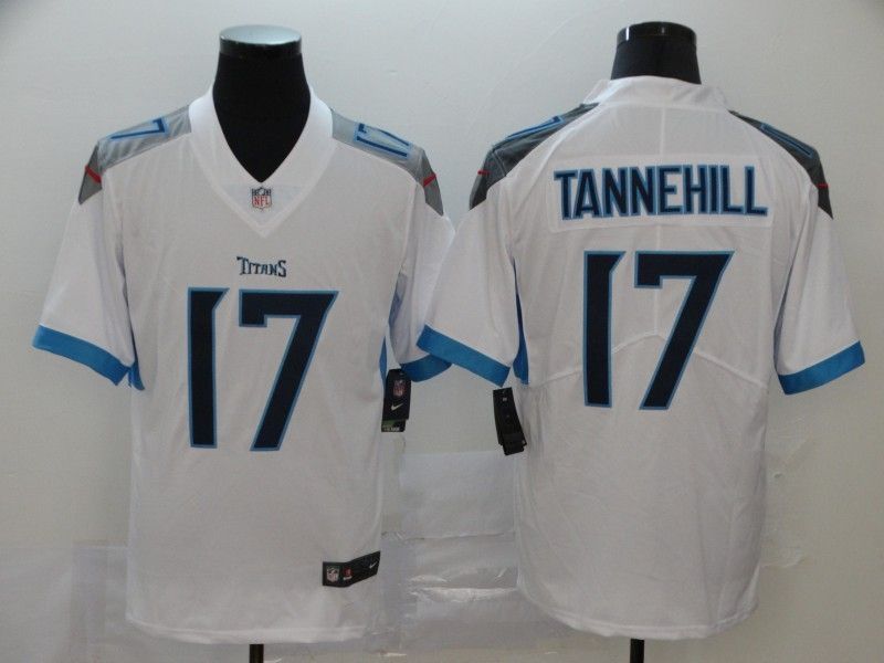 Tennessee Titans Ryan Tannehill 17 Nfl 2020 White Jersey