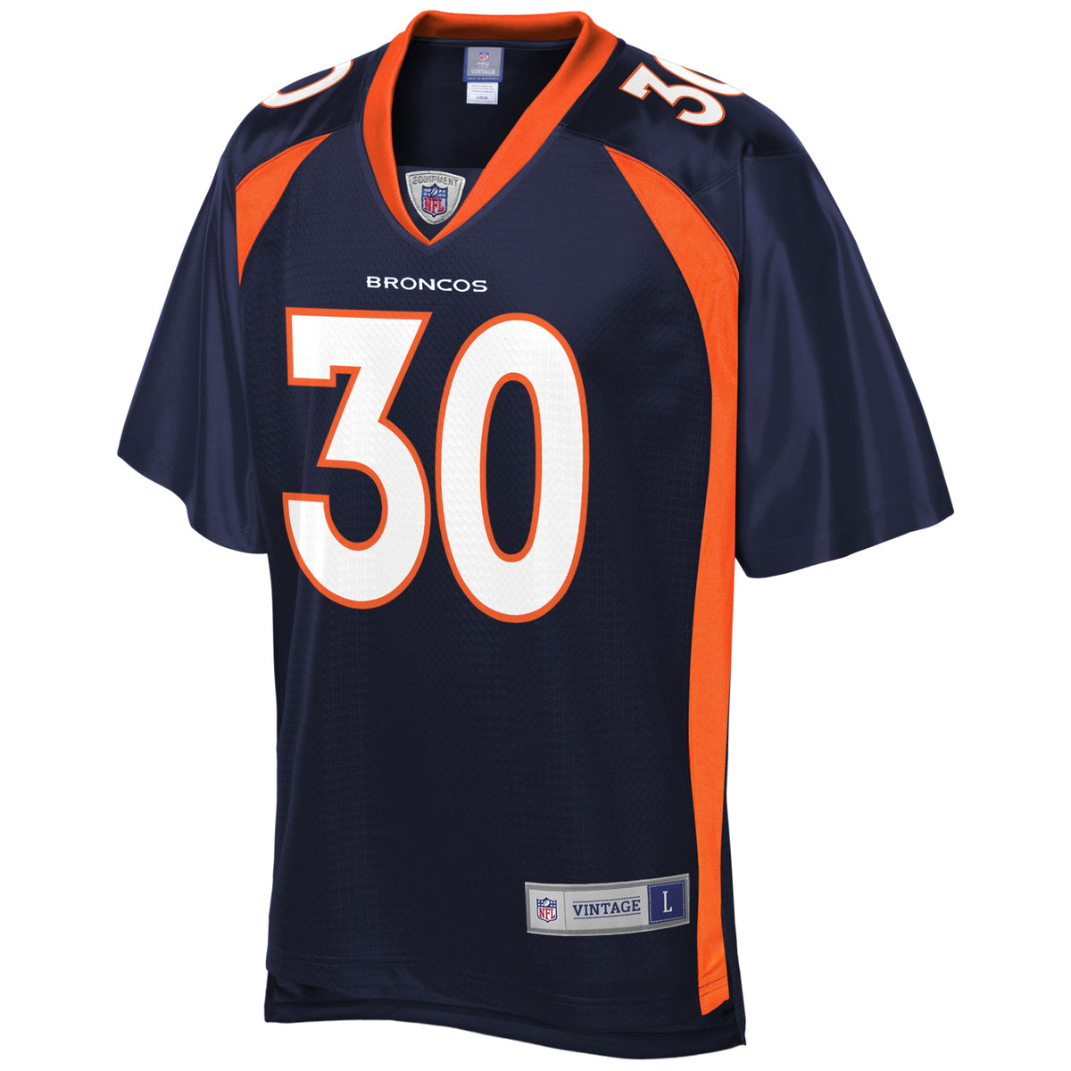 Terrell Davis Denver Broncos Nfl Pro Line Retired Player Jersey Navy