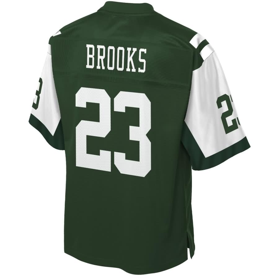 Terrence Brooks New York Jets Nfl Pro Line Team Color Player Jersey Green