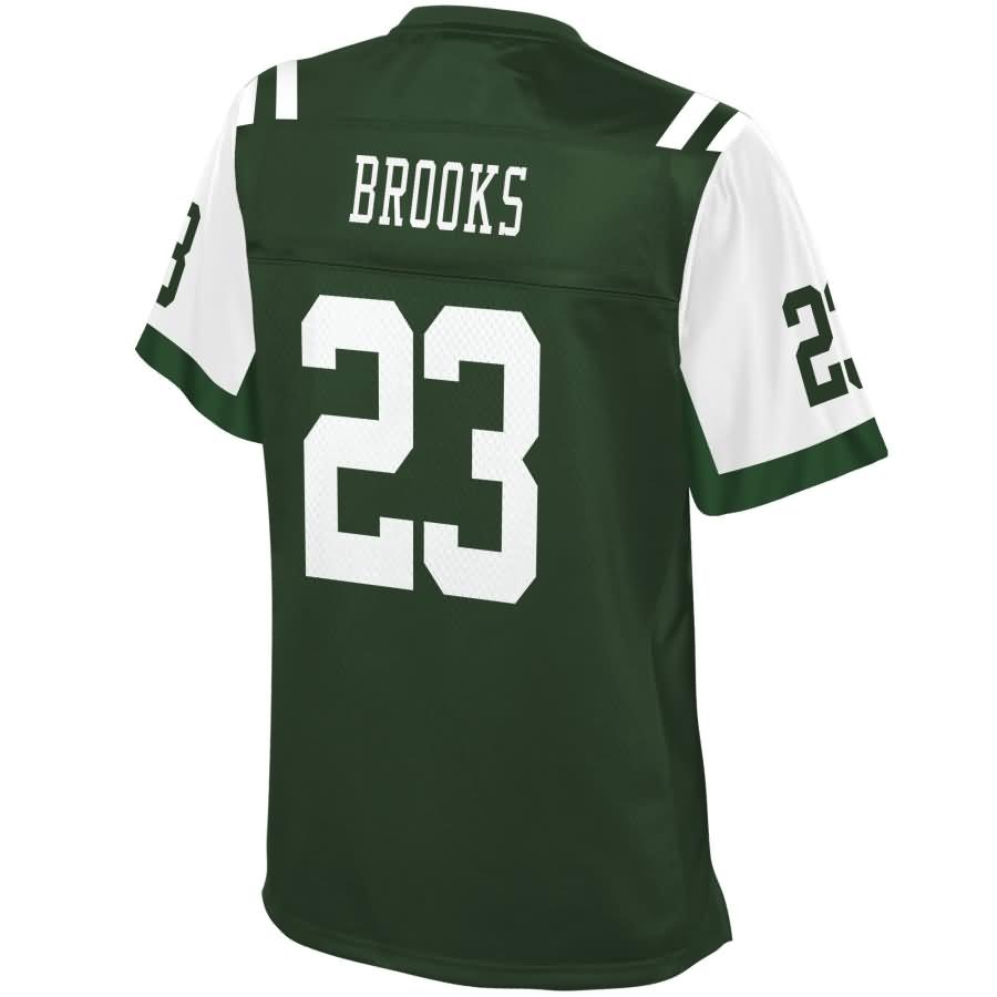 Terrence Brooks New York Jets Nfl Pro Line Womens Team Color Player Jersey Green