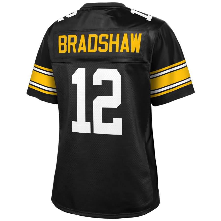Terry Bradshaw Pittsburgh Steelers Nfl Pro Line Womens Retired Player Jersey Black