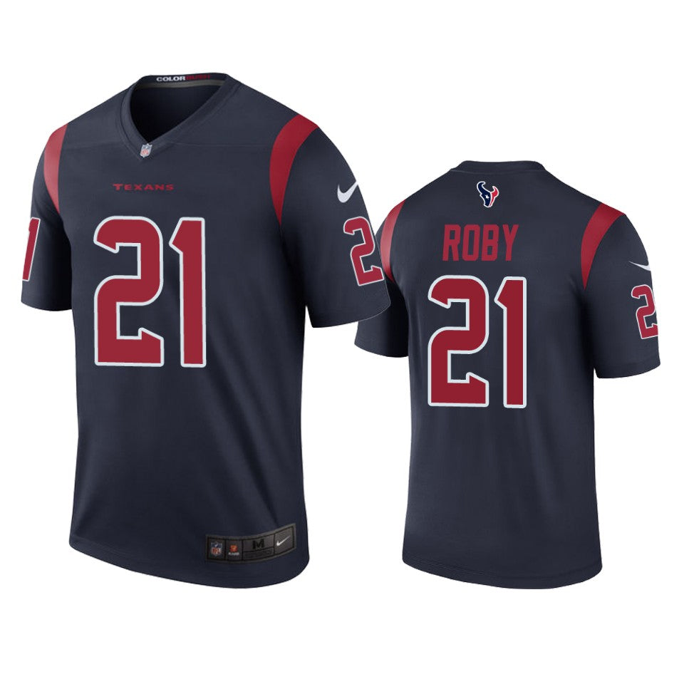 Texans Bradley Roby Navy Color Rush Legend Jersey