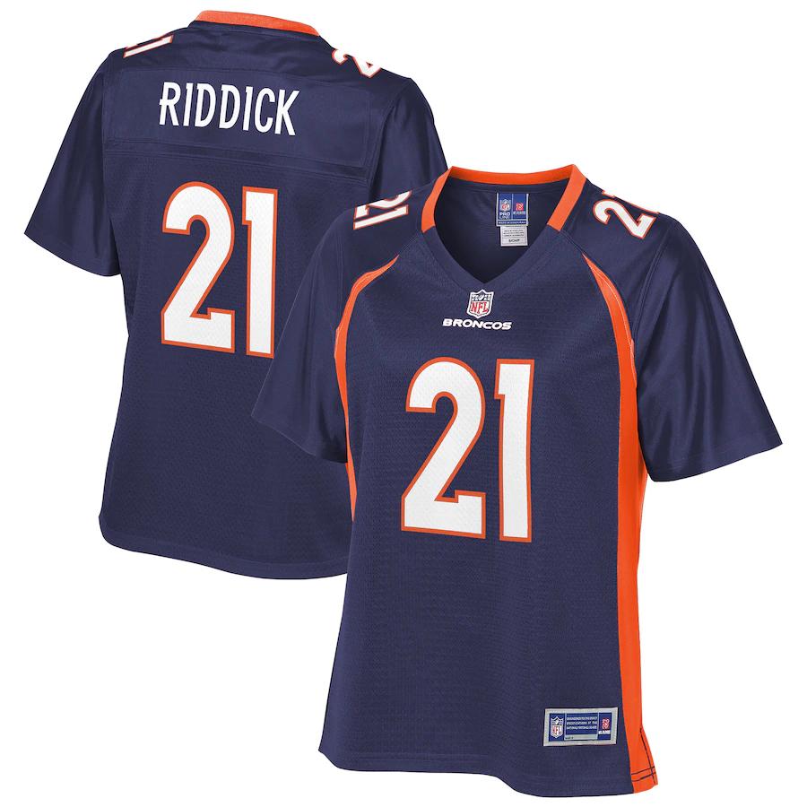 Theo Riddick Denver Broncos Nfl Pro Line Womens Alternate Player Jersey Navy