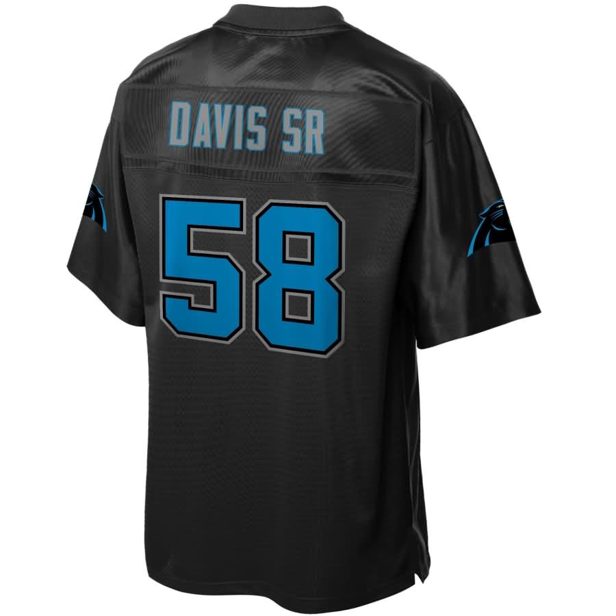 Thomas Davis Carolina Panthers Nfl Pro Line Reverse Fashion Jersey Black