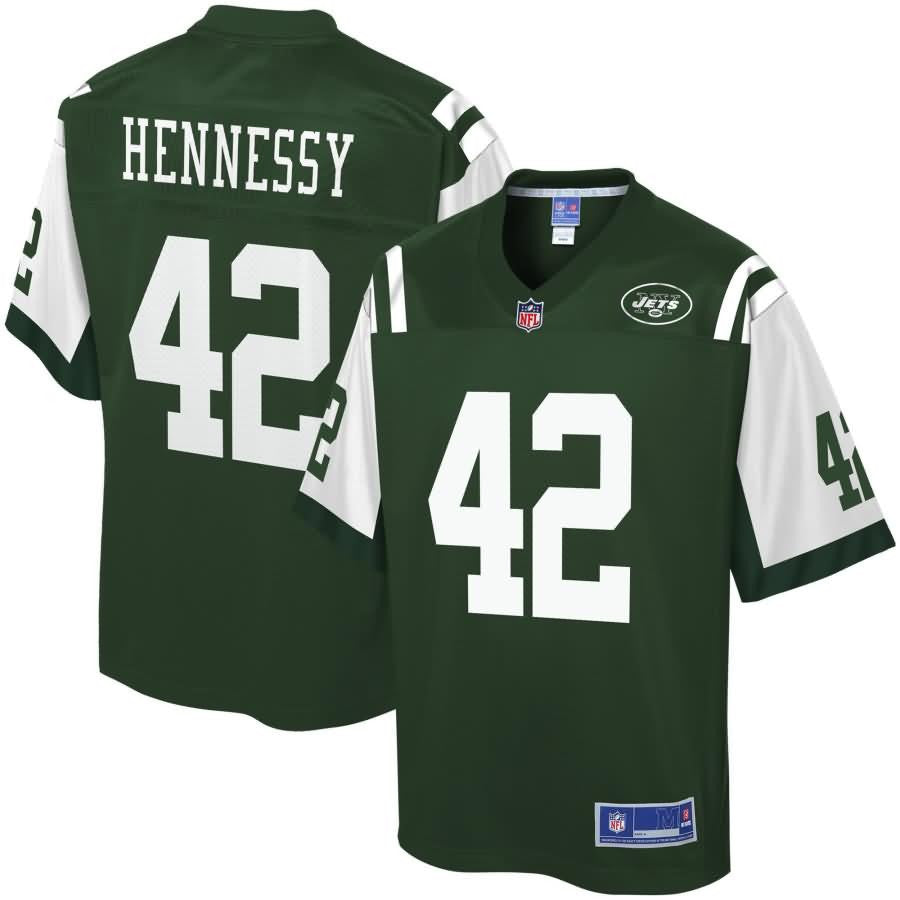 Thomas Hennessy New York Jets Nfl Pro Line Team Color Player Jersey Green