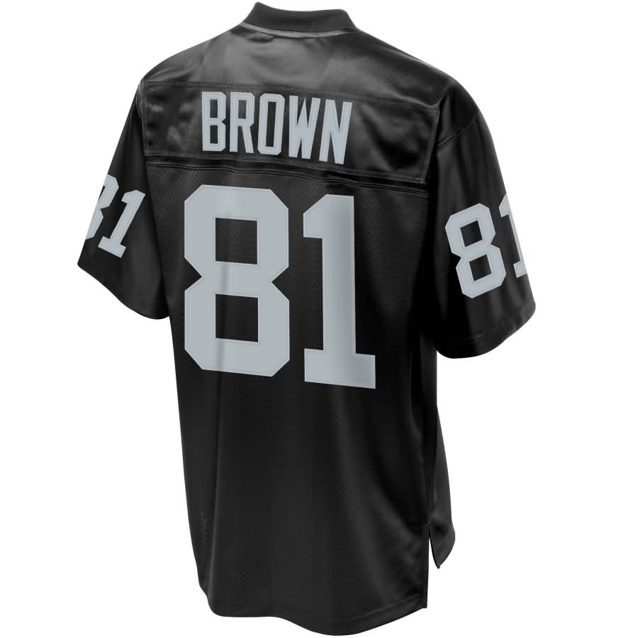 Tim Brown Oakland Raiders Nfl Pro Line Retired Player Jersey Black