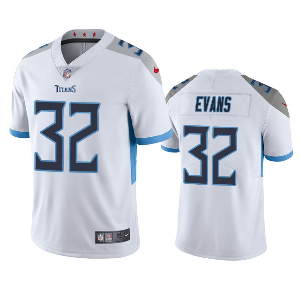 Titans Darrynton Evans Vapor Untouchable Limited White Jersey Mens