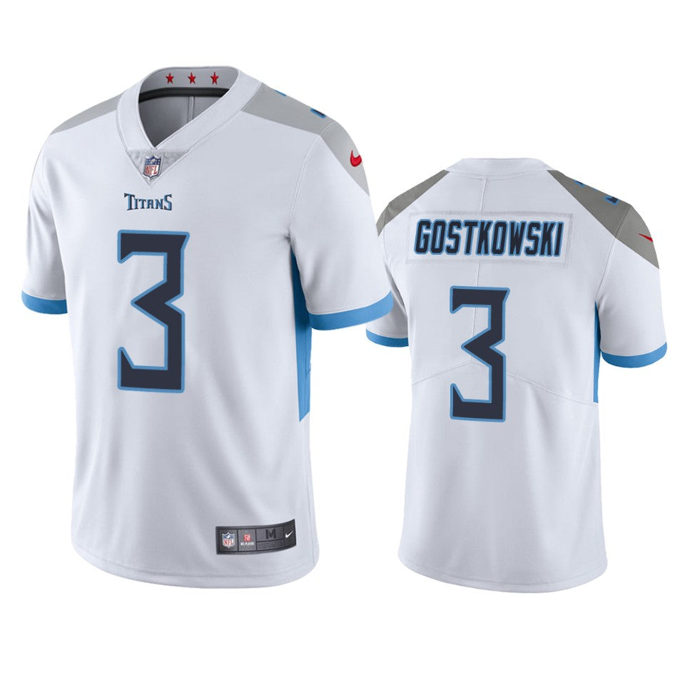 Titans Stephen Gostkowski Vapor Untouchable Limited White Jersey