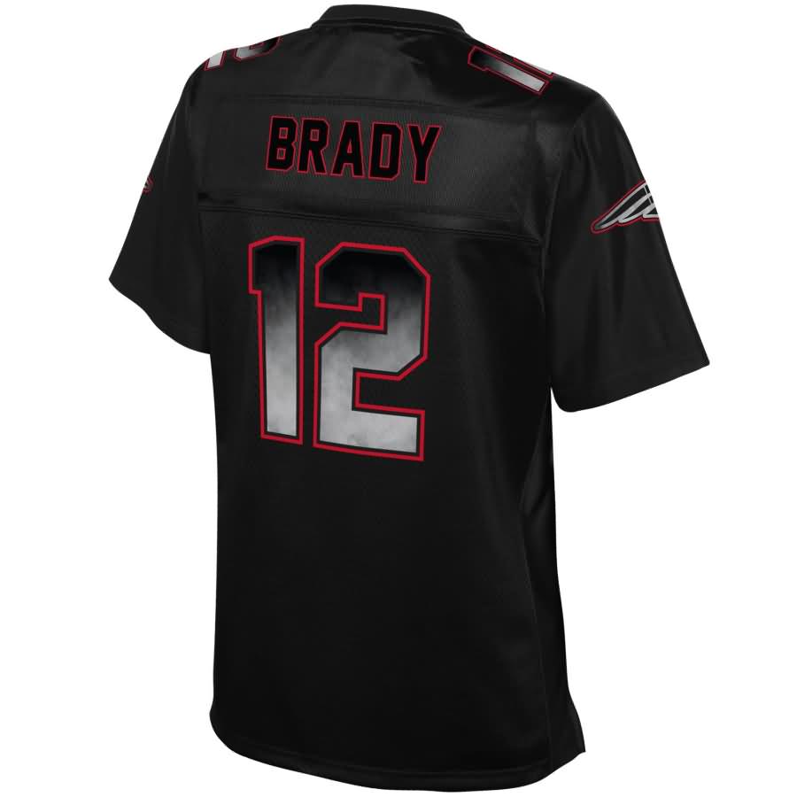 Tom Brady New England Patriots Nfl Pro Line Womens Pro Line Smoke Fashion Jersey Black