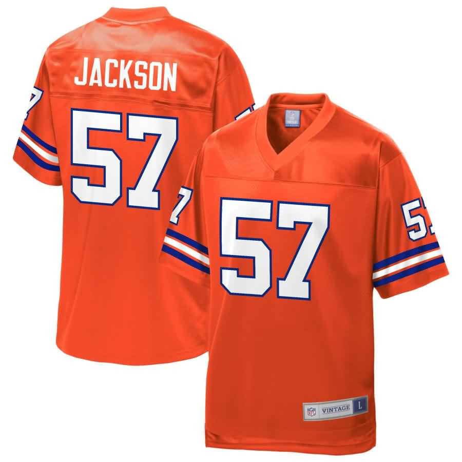 Tom Jackson Denver Broncos Nfl Pro Line Retired Player Jersey Orange