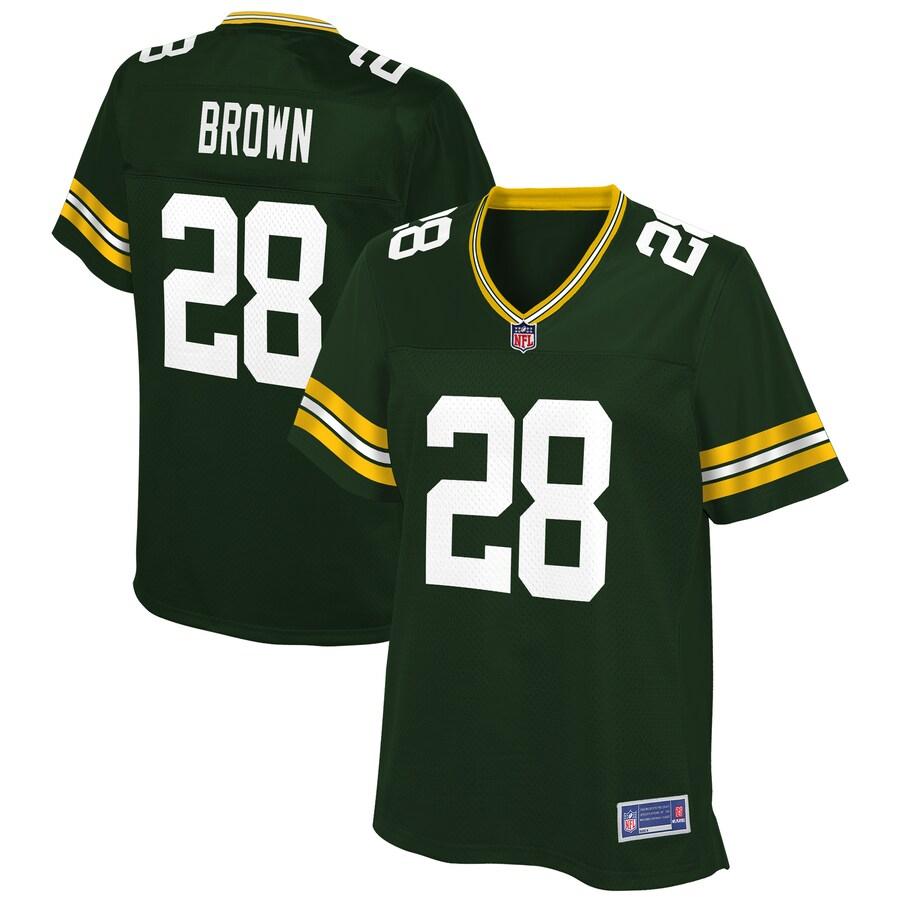 Tony Brown Green Bay Packers Nfl Pro Line Womens Team Player Jersey Green