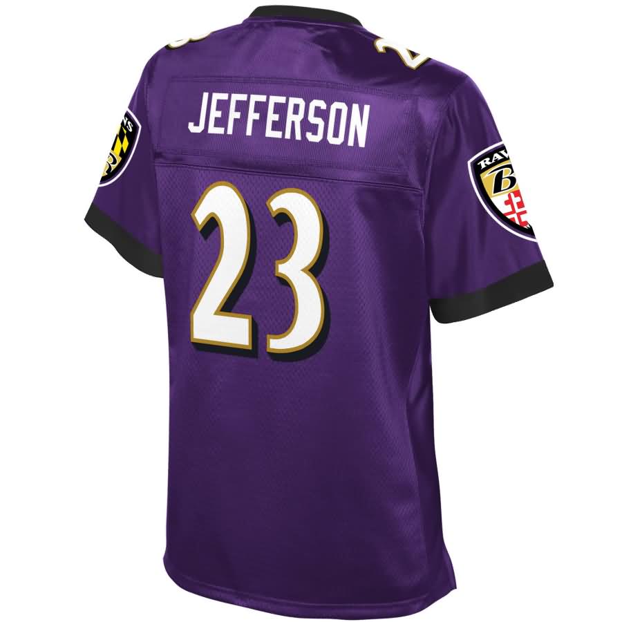 Tony Jefferson Baltimore Ravens Nfl Pro Line Womens Team Color Player Jersey Purple