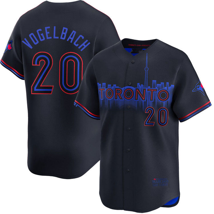 Toronto Blue Jays #20 Daniel Vogelbach City Connect Limited Jersey Baseball Jers