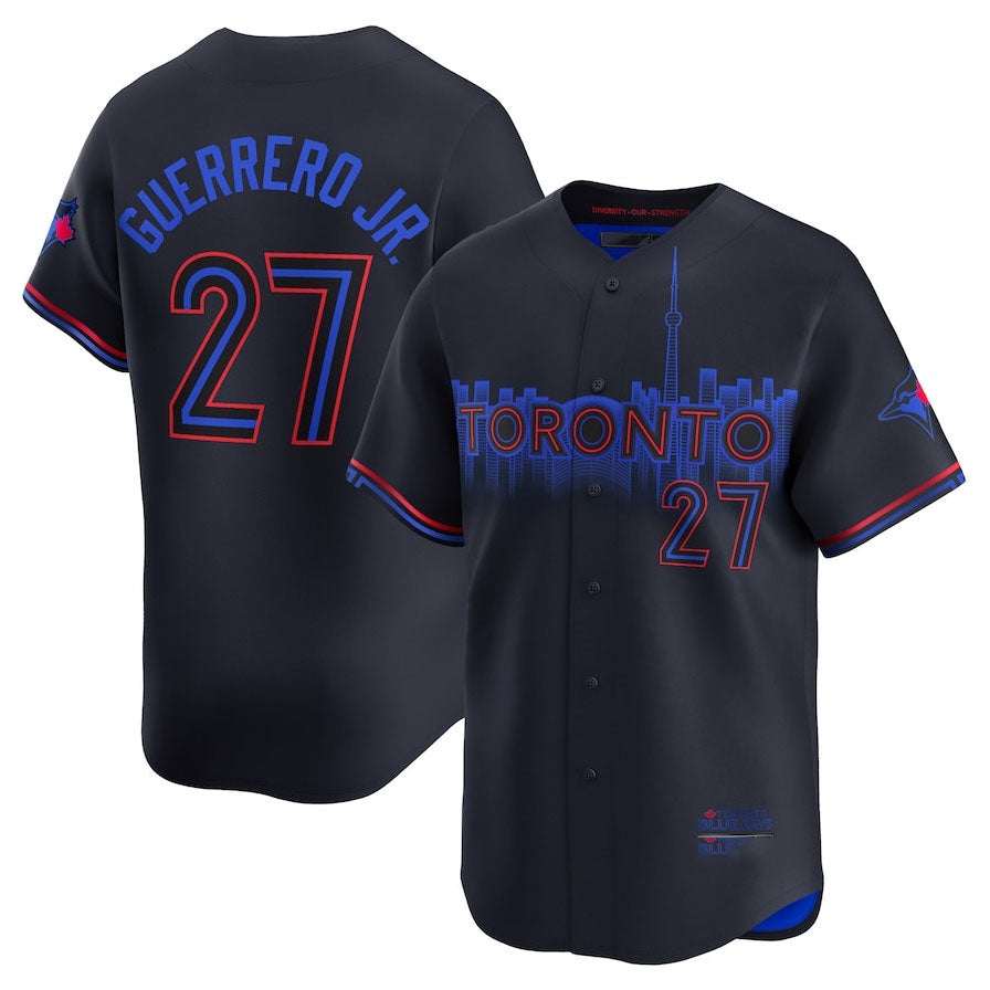 Toronto Blue Jays #27 Vladimir Guerrero Jr. 2024 City Connect Limited Player Jer