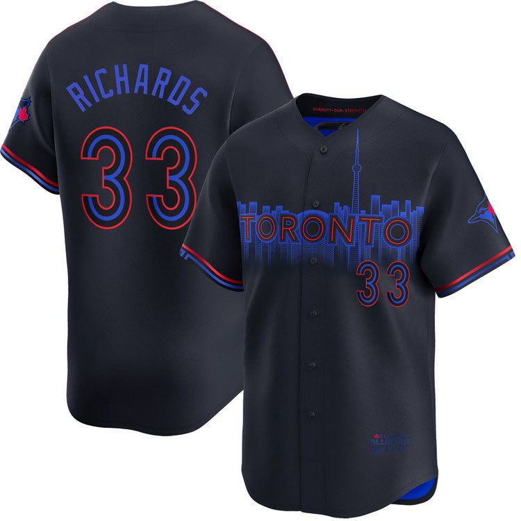 Toronto Blue Jays #33 Trevor Richards City Connect Limited Jersey Baseball Jerse