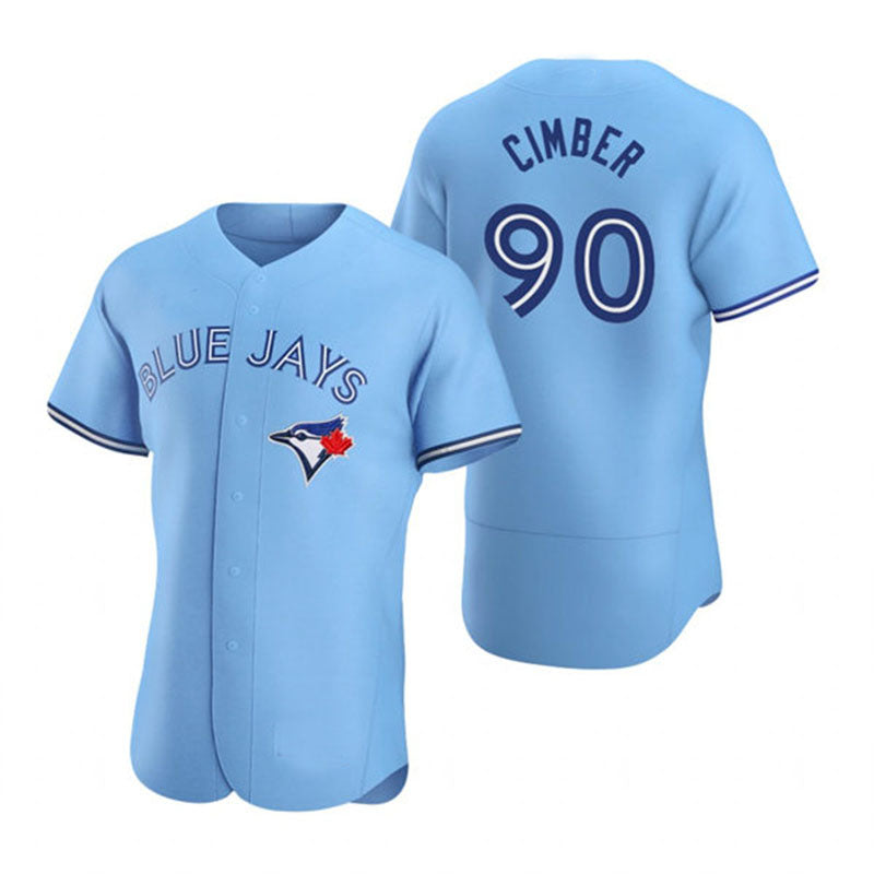 Toronto Blue Jays #90 Adam Cimber Powder Blue Alternate FlexBase Player Jersey B