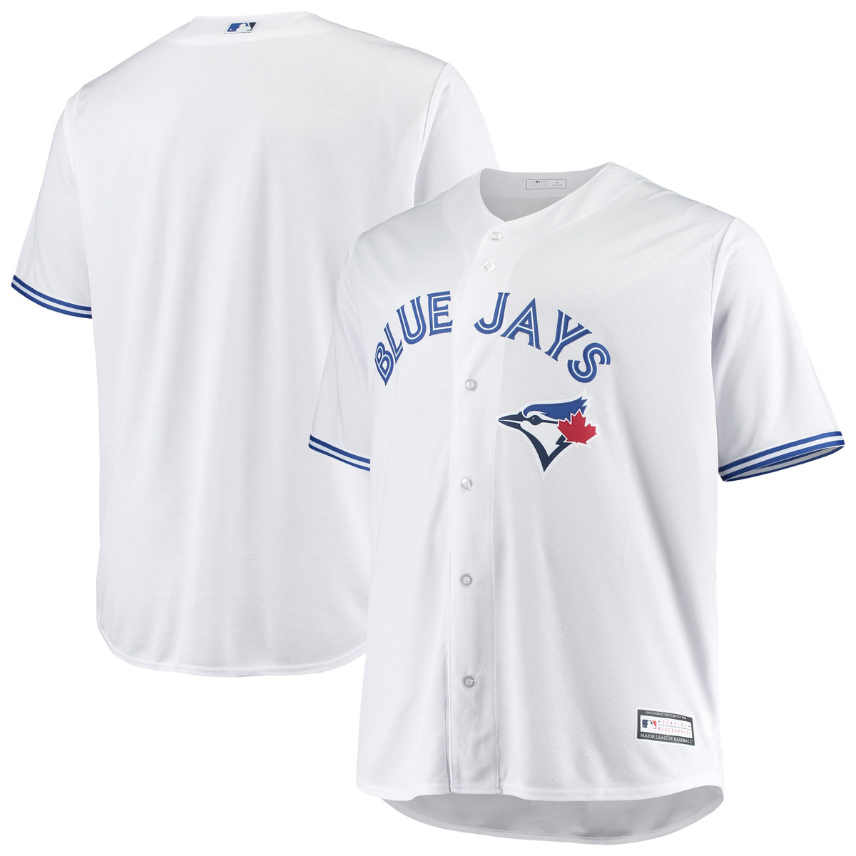 Toronto Blue Jays Big Tall Home Replica Team Jersey White