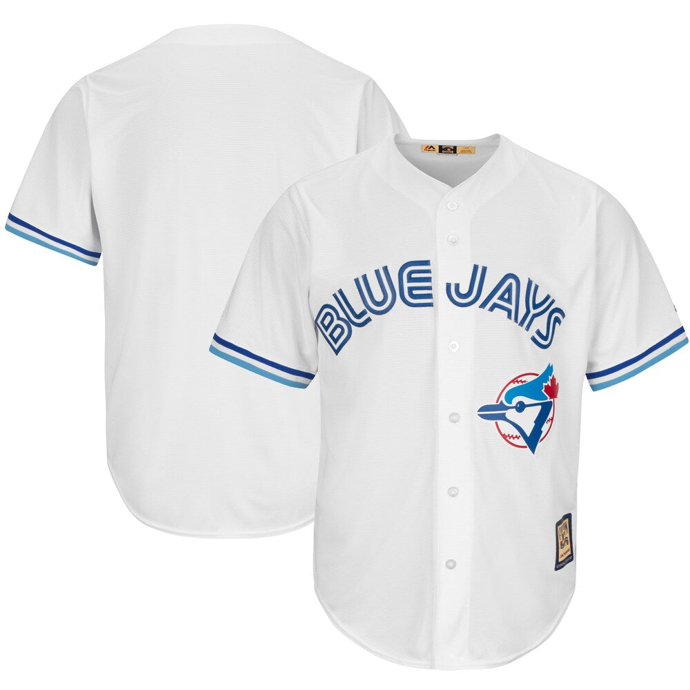 Toronto Blue Jays Majestic Cooperstown Cool Base Team Jersey White