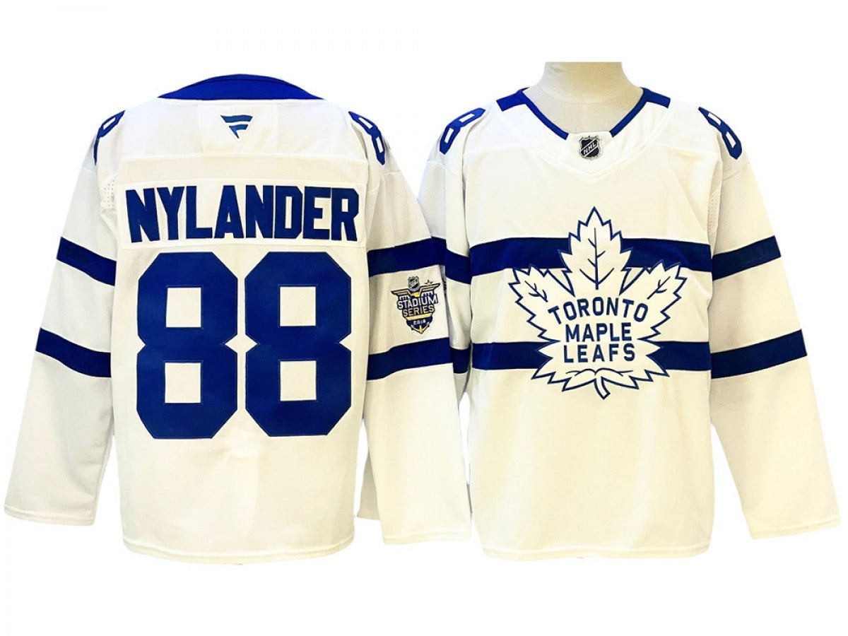 Toronto Maple Leafs #88 William Nylander 2018 Stadium Series Jersey White