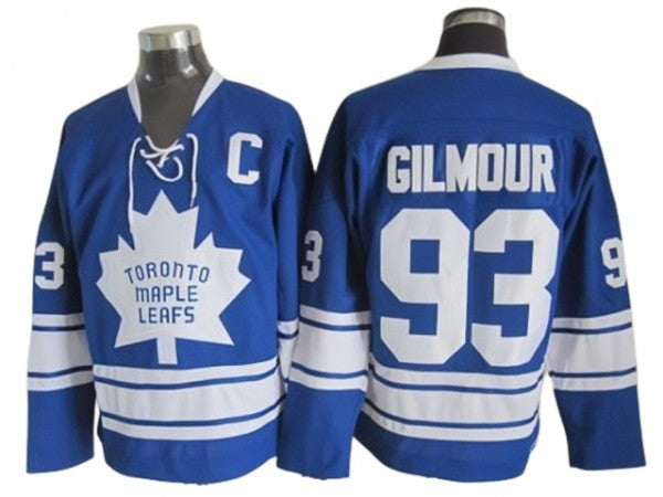 Toronto Maple Leafs #93 Doug Gilmour 1967 Vintage CCM Jersey Blue