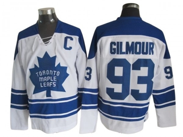 Toronto Maple Leafs #93 Doug Gilmour 1967 Vintage CCM Jersey White
