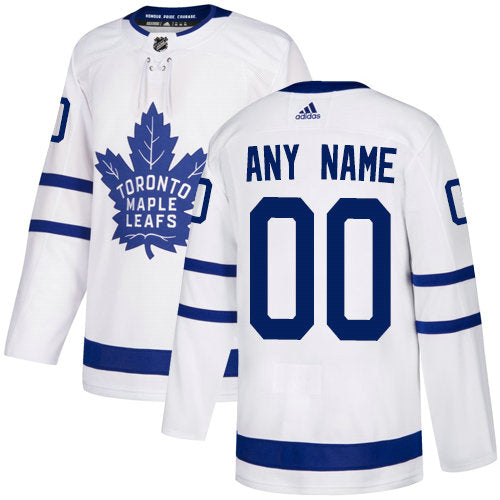 Toronto Maple Leafs White Away Customized Jersey