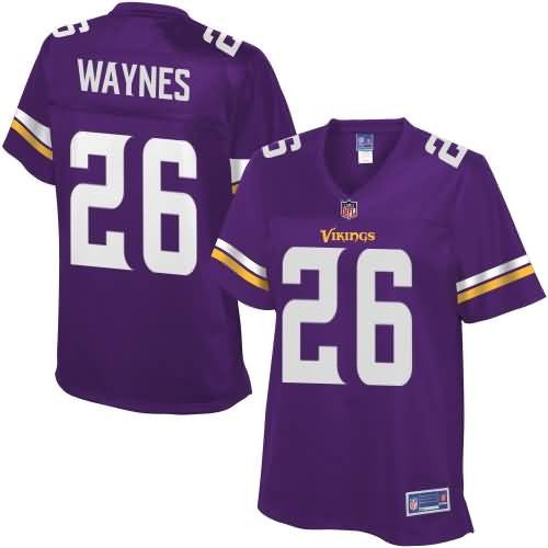 Trae Waynes Minnesota Vikings Nfl Pro Line Womens Team Color Jersey Purple