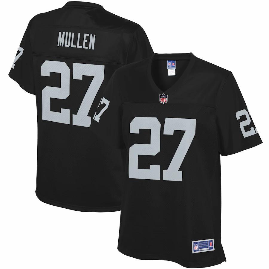 Trayvon Mullen Las Vegas Raiders Nfl Pro Line Womens Player Jersey Black