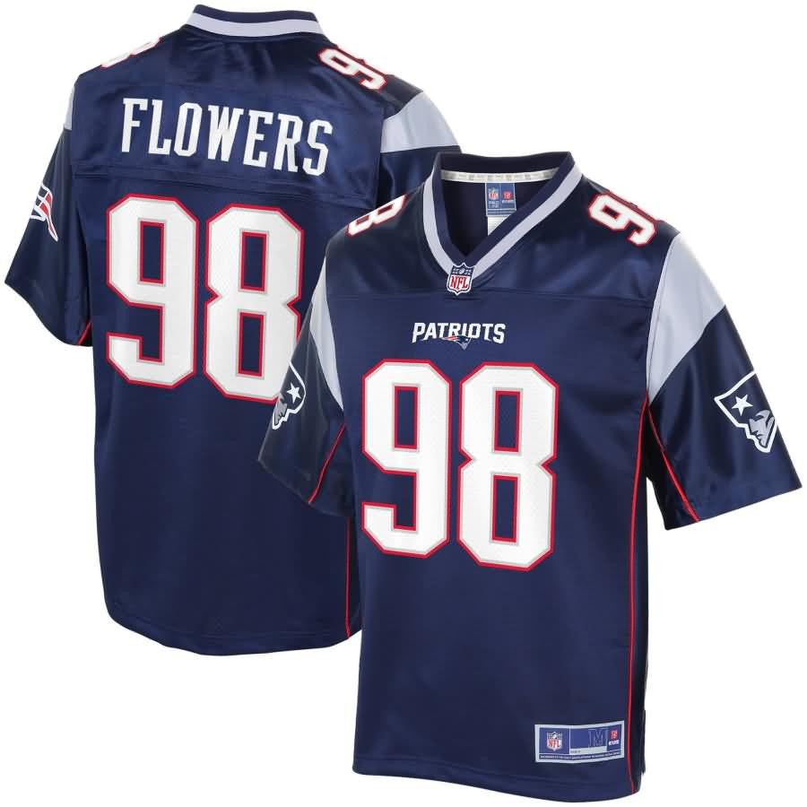 Trey Flowers New England Patriots Nfl Pro Line Youth Team Color Player Jersey Navy