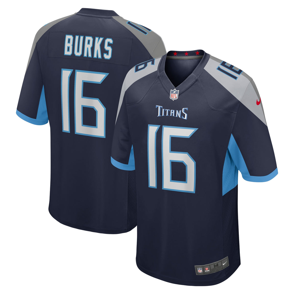 Treylon Burks Tennessee Titans 2022 Nfl Draft First Round Pick Game Jersey Navy