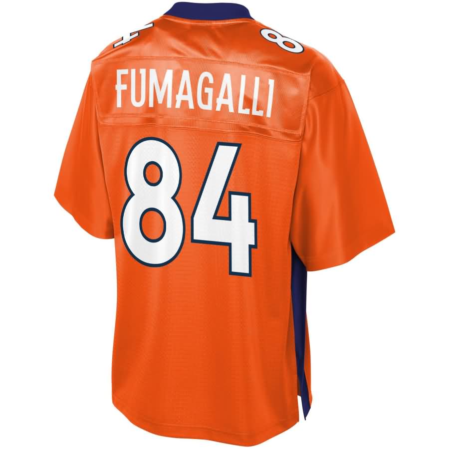 Troy Fumagalli Denver Broncos Nfl Pro Line Player Jersey Orange