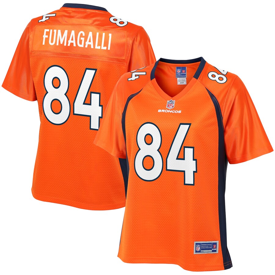 Troy Fumagalli Denver Broncos Nfl Pro Line Womens Player Jersey Orange
