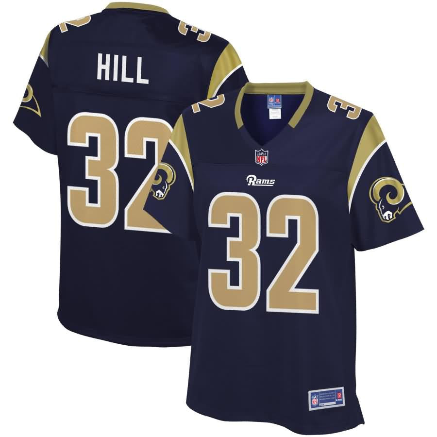 Troy Hill Los Angeles Rams Nfl Pro Line Womens Player Jersey Navy