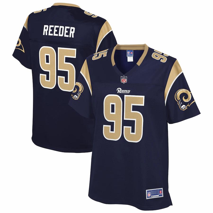 Troy Reeder Los Angeles Rams Nfl Pro Line Womens Team Player Jersey Navy