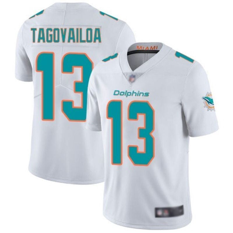 Tua Tagovailoa 1 Dan Marino 13 Nfl 2020 White Jersey