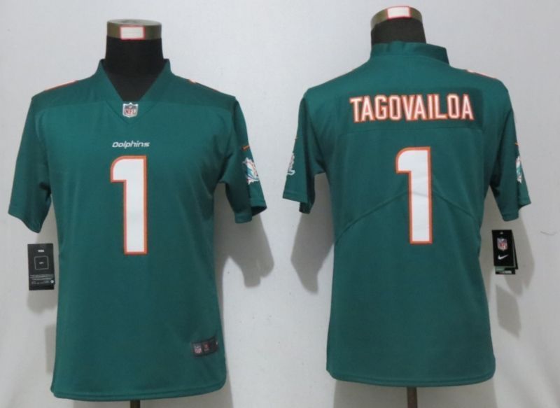 Tua Tagovailoa 1 Nfl 2020 Green Jersey