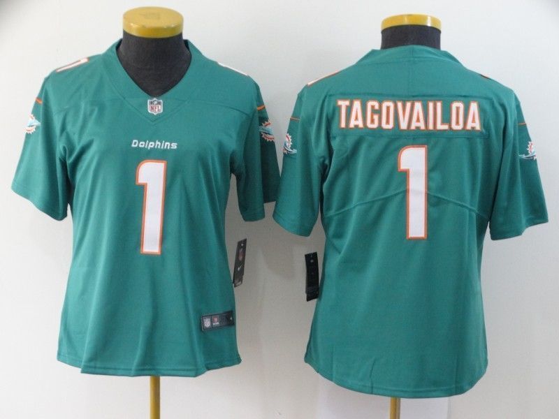 Tua Tagovailoa 1 Nfl 2020 Green Womens Jersey