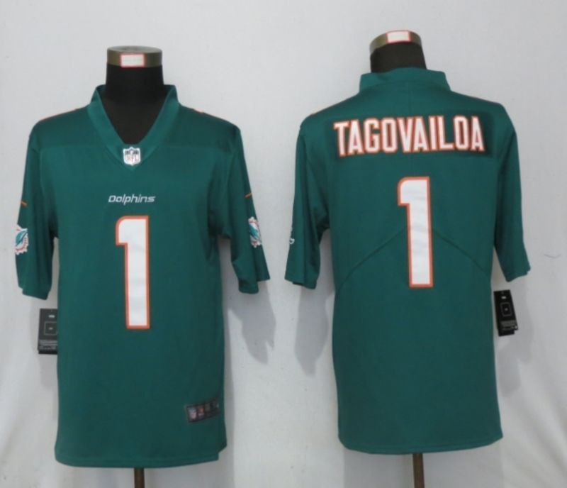 Tua Tagovailoa 1 Nfl 2020 Pine Green Jersey
