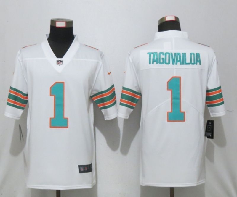 Tua Tagovailoa 1 Nfl 2020 White Jersey