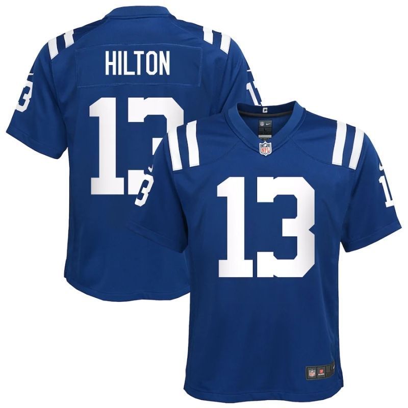 Ty Hilton 13 Nfl 2020 Navy Blue Jersey