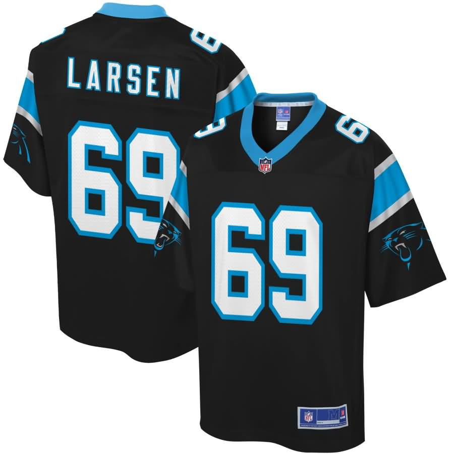 Tyler Larsen Carolina Panthers Nfl Pro Line Player Jersey Black