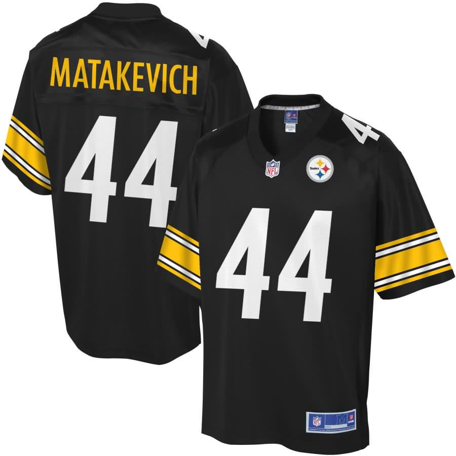 Tyler Matakevich Pittsburgh Steelers Nfl Pro Line Player Jersey Black