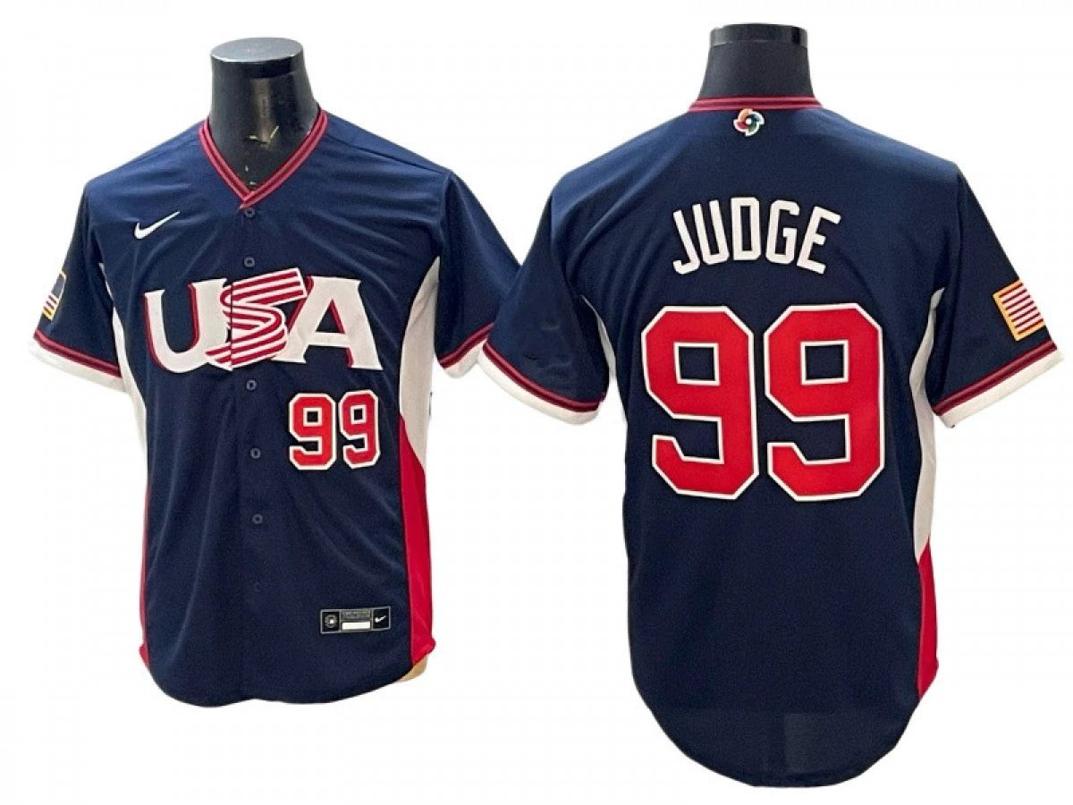 USA Baseball #99 Aaron Judge 2026 World Baseball Jersey