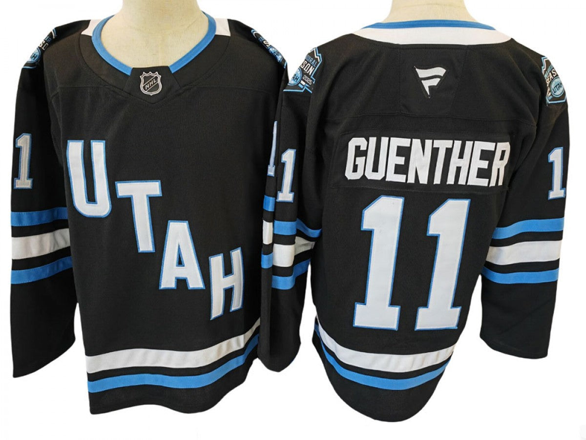 Utah Hockey Club #11 Dylan Guenther Black Jersey