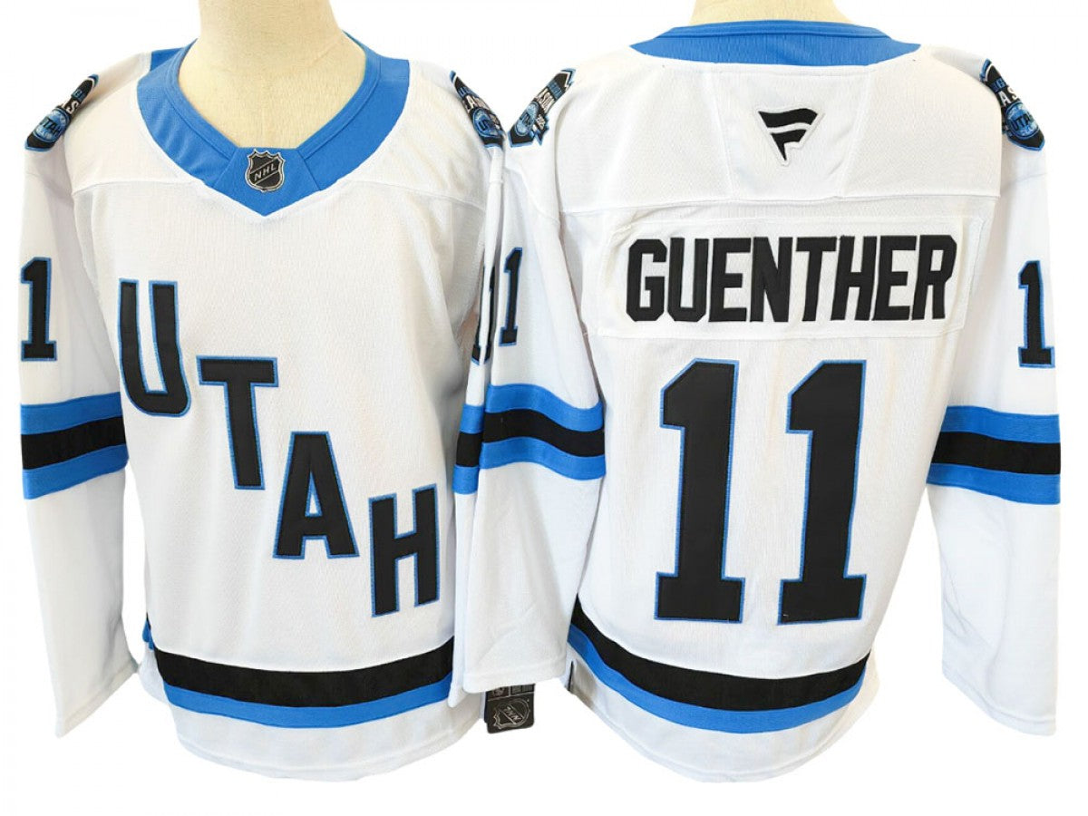 Utah Hockey Club #11 Dylan Guenther White Jersey