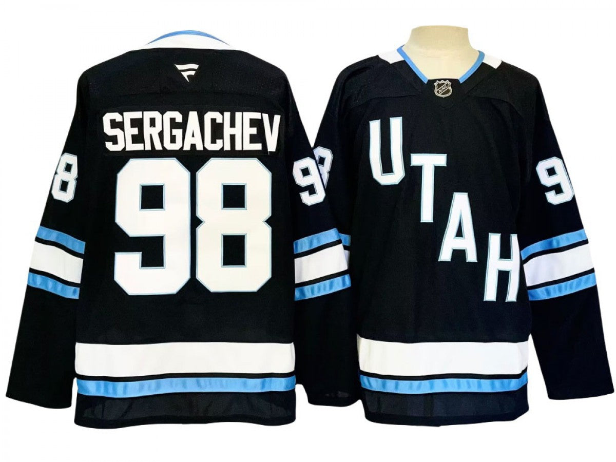 Utah Hockey Club #98 Mikhail Sergachev White 2024 Jersey