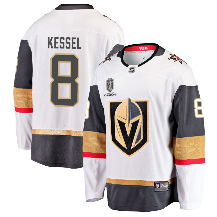 Vegas Golden Knights 8 Phil Kessel 2023 Stanley Cup Champions Away Jersey White
