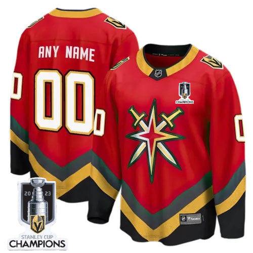 Vegas Golden Knights Custom 2023 Stanley Champions Jersey All Stitched