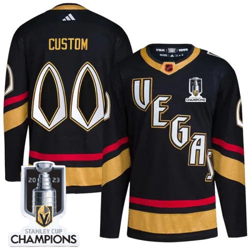 Vegas Golden Knights Custom 2023 Stanley Champions Jersey