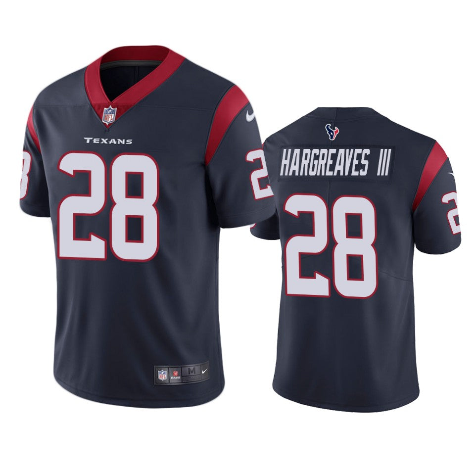 Vernon Hargreaves Iii Houston Texans Navy Vapor Limited Jersey